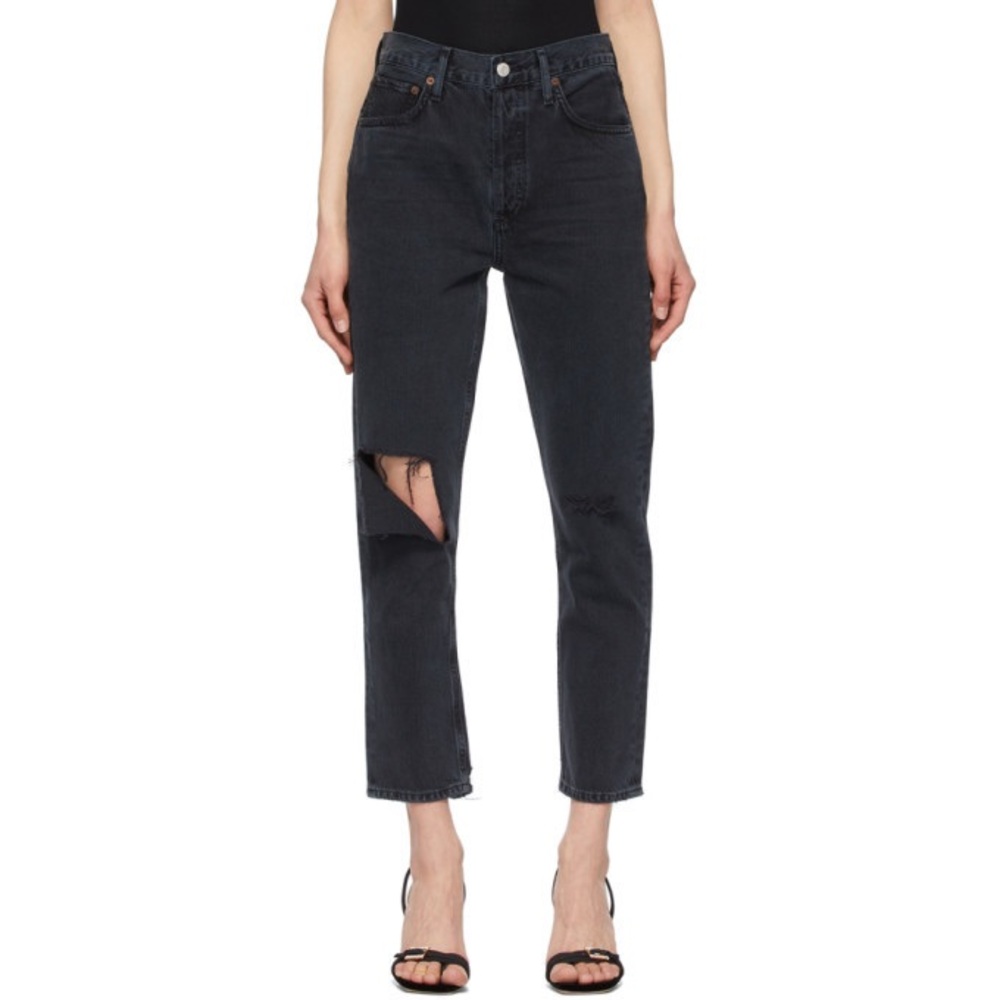 AGOLDE Riley High Rise Straight Crop Sz 24 NWT